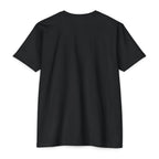 Black CastNReel Shark Logo Shirt back with no graphic
