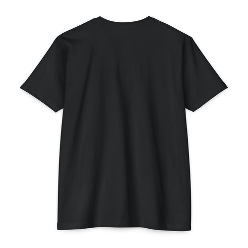 Black CastNReel Shark Logo Shirt back with no graphic