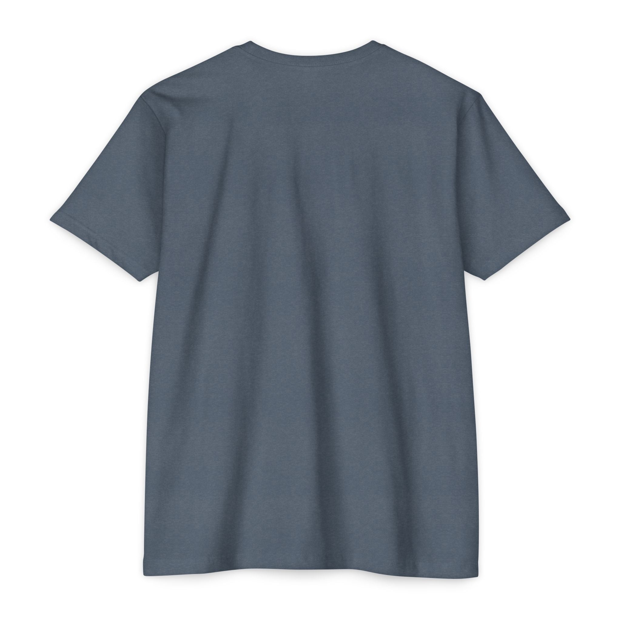 Indigo CastNReel Shark Logo Shirt back with no graphic