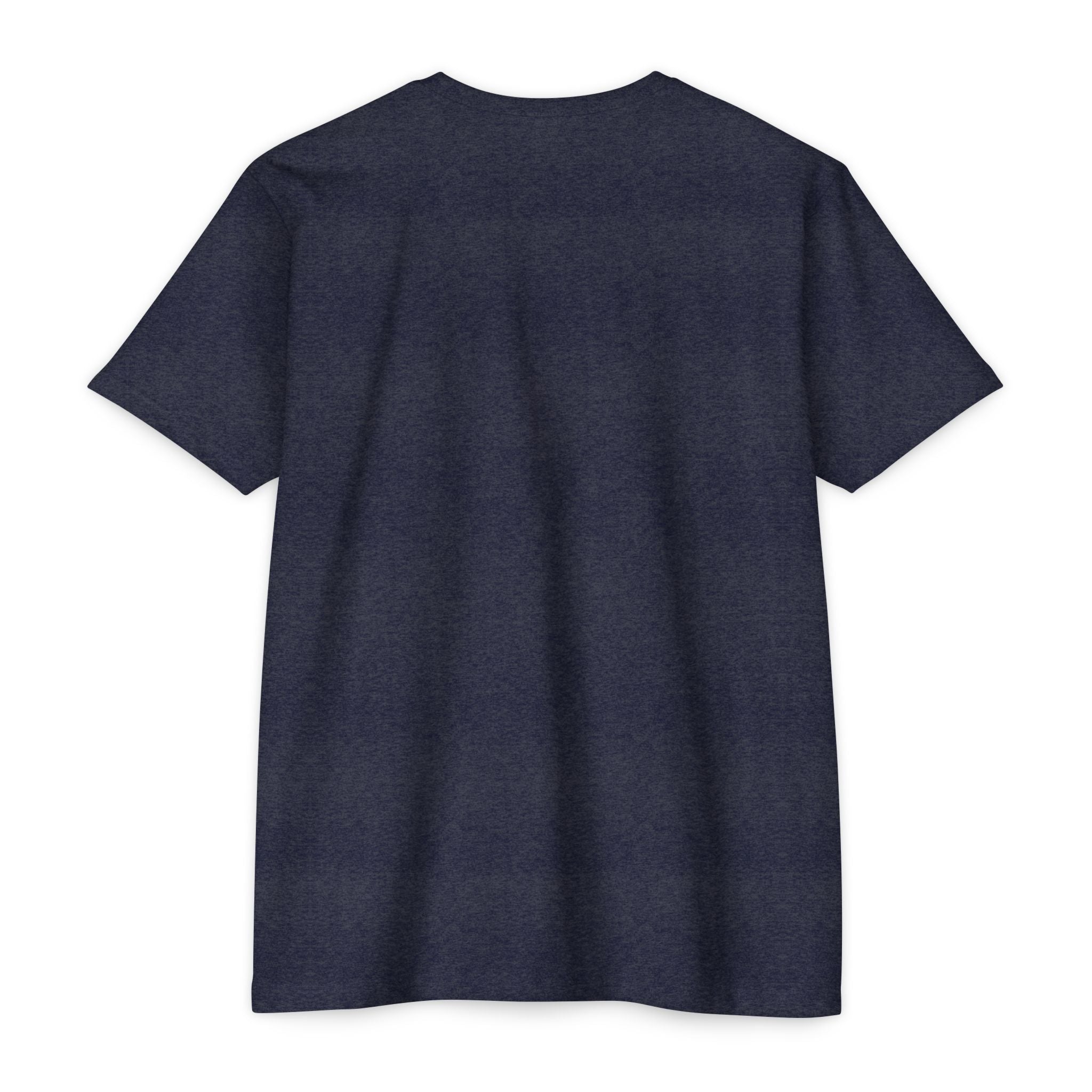 Midnight Navy CastNReel Shark Logo Shirt back with no graphic