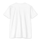 White CastNReel Shark Logo Shirt back with no graphic