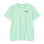 Mint Sea Turtle Fishing Shirt with Ocean Relics chest logo