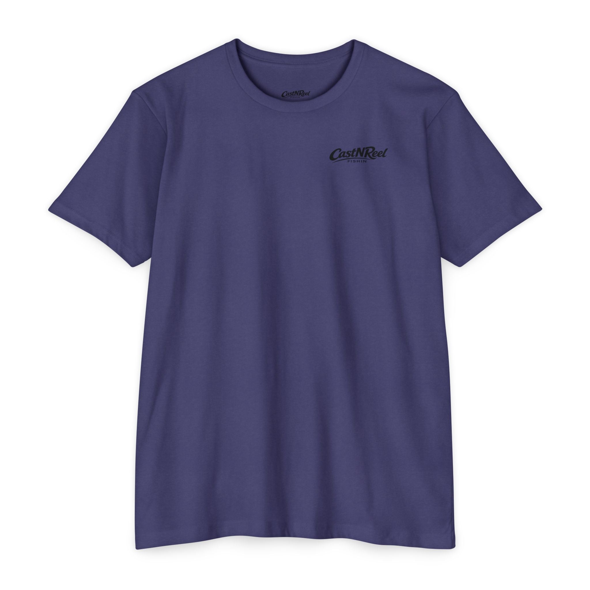 Storm Stay Salty Mermaid Shirt front with CastNReel Fishin logo