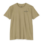 Light Olive Vintage Octopus Shirt front with Ocean Relics chest logo